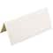 JAM Paper Embossed Border Off White Fold-Over Wedding Table Place Cards, 100ct.